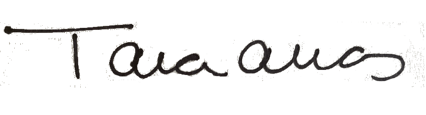 Tara Arras signature